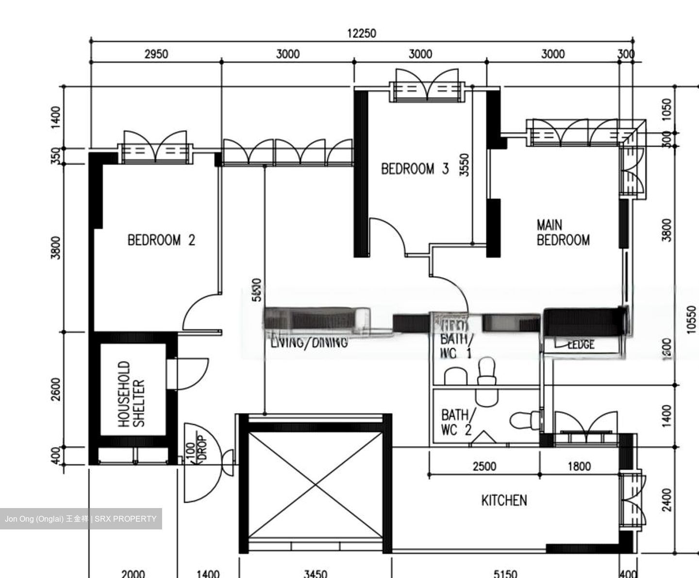 Blk 88 Telok Blangah Heights (Bukit Merah), HDB 3 Rooms #478635671